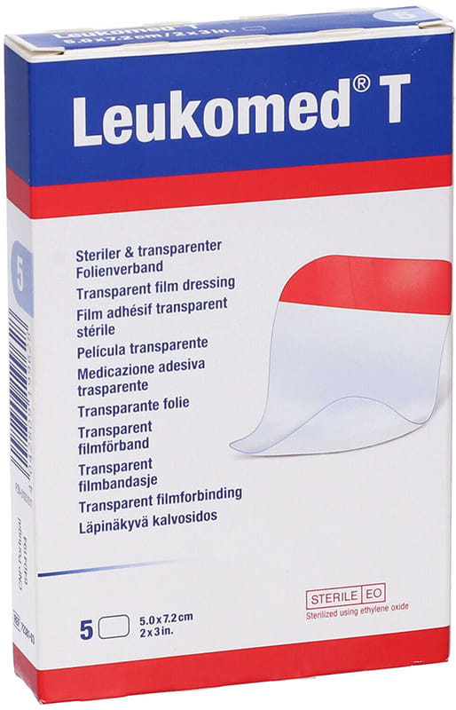 Leukomed Medicazione Adesiva Ipoallergenica – 5 Pezzi 5x7,2 Cm – Con Compressa Non Aderente Per Ferite Post-Operatorie - 3