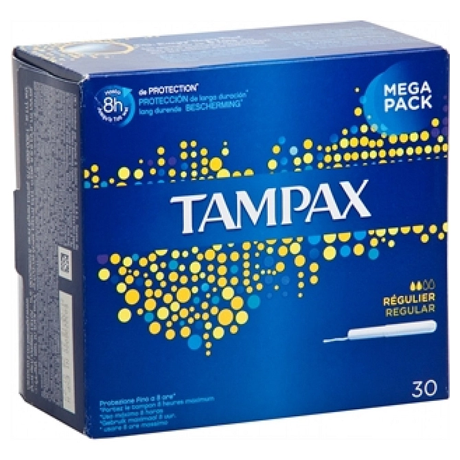 Tampax Blue Box Regular 30 Pezzi