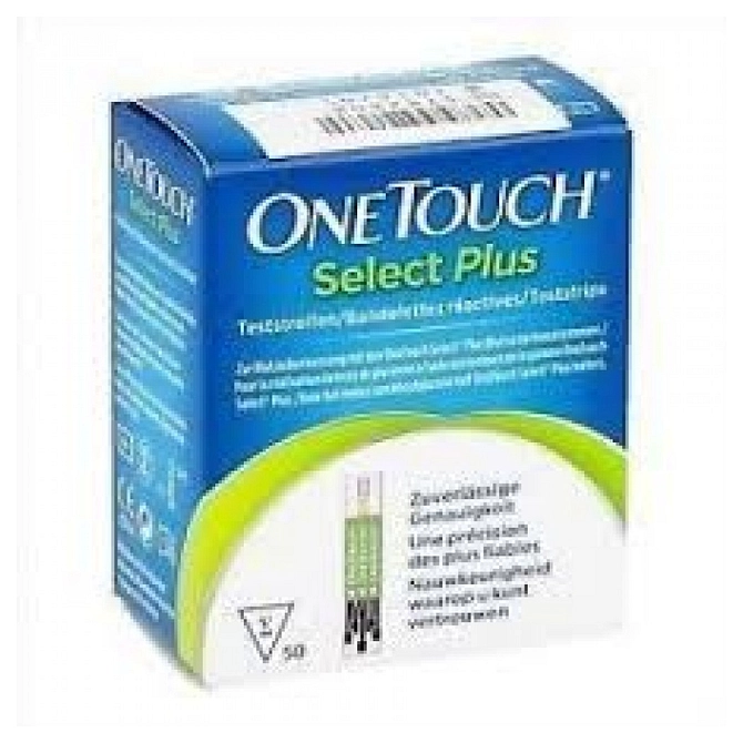 Strisce Misurazione Glicemia Onetouch Select Plus 50 Strisce