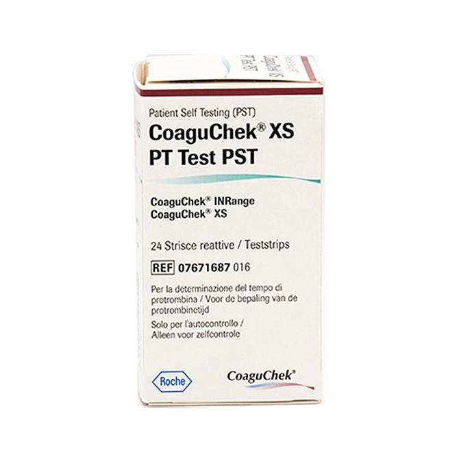 Coaguchek Xs Pt Pst 24 Strisce Test