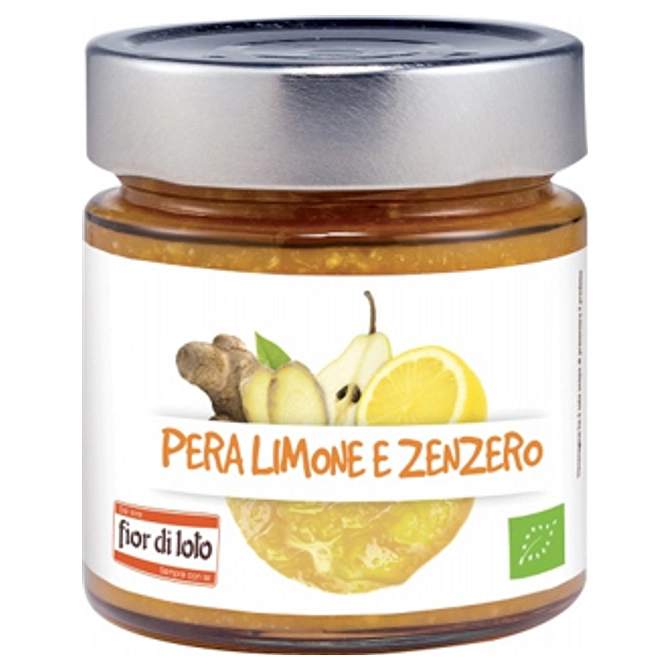 Composta Pere Limoni E Zenzero Bio 250 G
