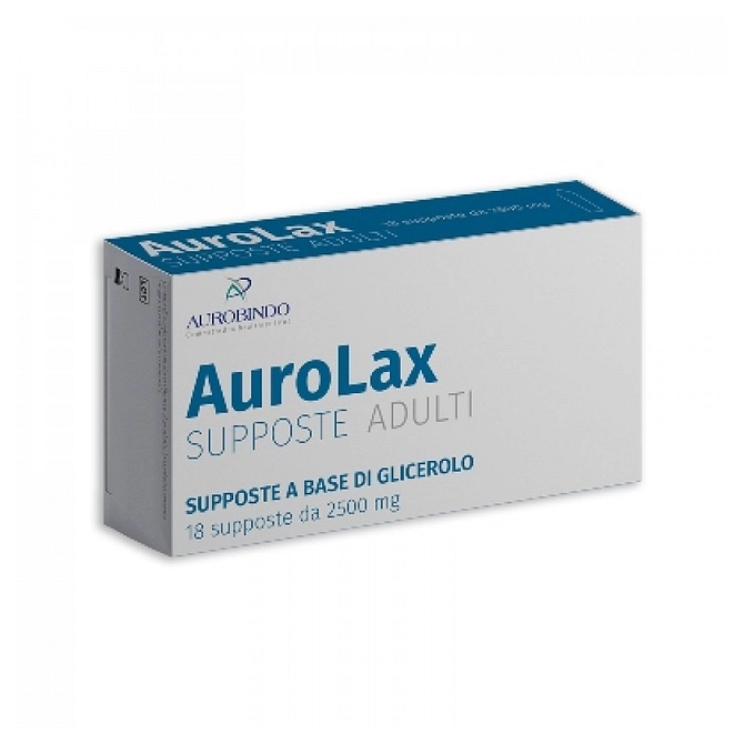 Supposte Aurolax Glicerolo 2500 Mg 18 Supposte