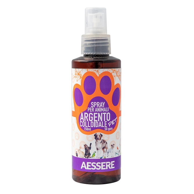 Argento Colloidale Pet Spray 50 Ppm 150 Ml
