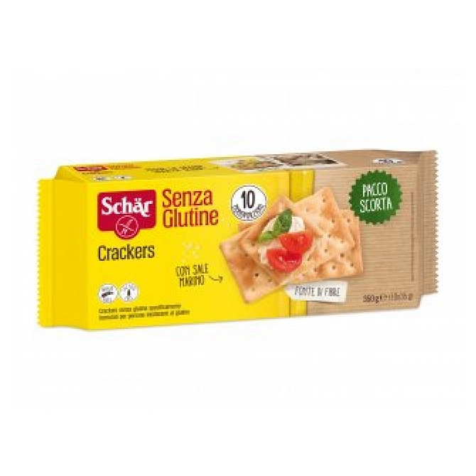 Schar Crackers Senza Lattosio Pacco Scorta 10 Monoporzioni Da 35 G