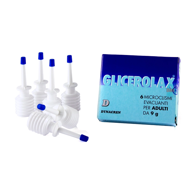 Glicerolax Adulti Microclismi Evacuanti 6 Pezzi X 9 G Contiene Amido Di Riso