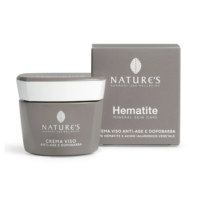 Nature's Hematite Crema Viso Antiage Dopobarba