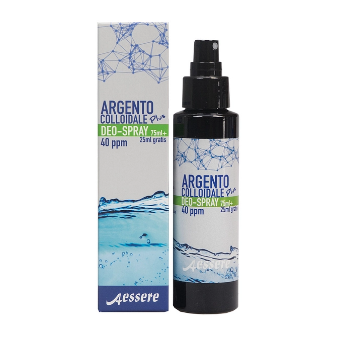 Argento Colloidale Plus Deodorante Spray 75 Ml + 25 Ml
