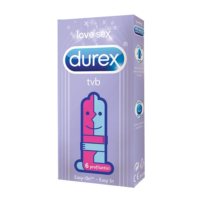 Durex Condom Tvb Profilattico 6 Pezzi