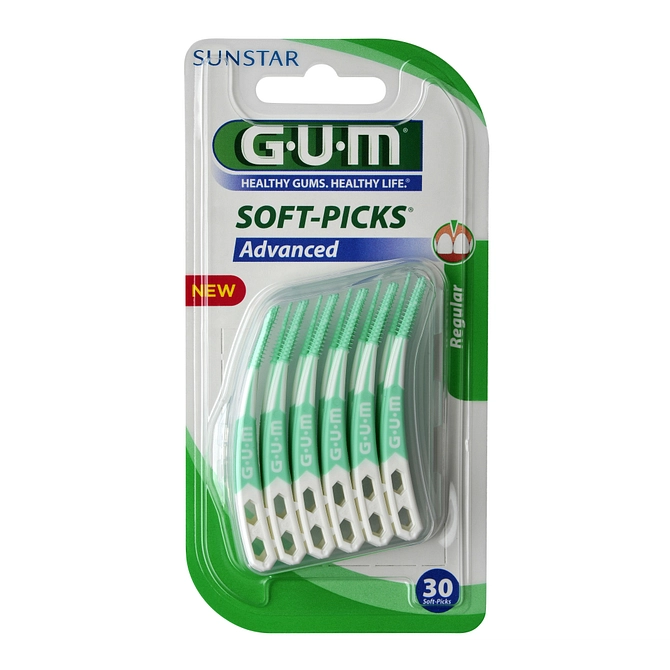 Gum Soft Picks Advanced 30 Pezzi