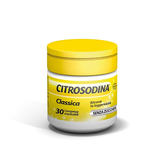 Citrosodina Classica   Con Sodio Bicarbonato   30 Compresse