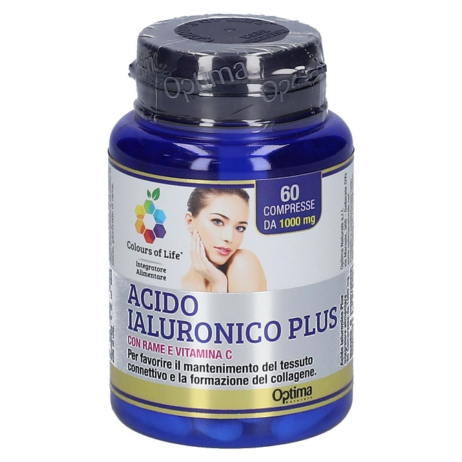 Colours Of Life Acido Ialuronico Plus 60 Compresse 1000 Mg