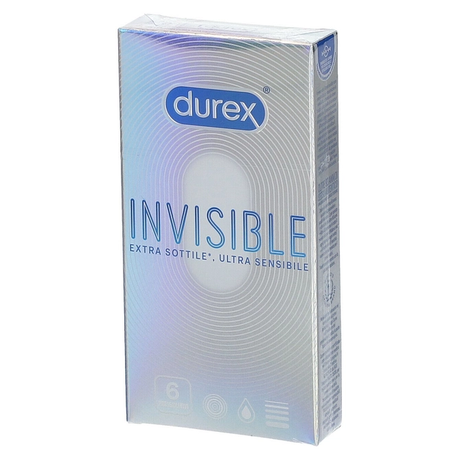 Durex Invisible Profilattico 6 Pezzi