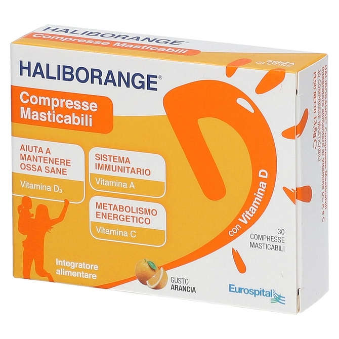 Haliborange 30 Compresse Masticabili 450 Mg