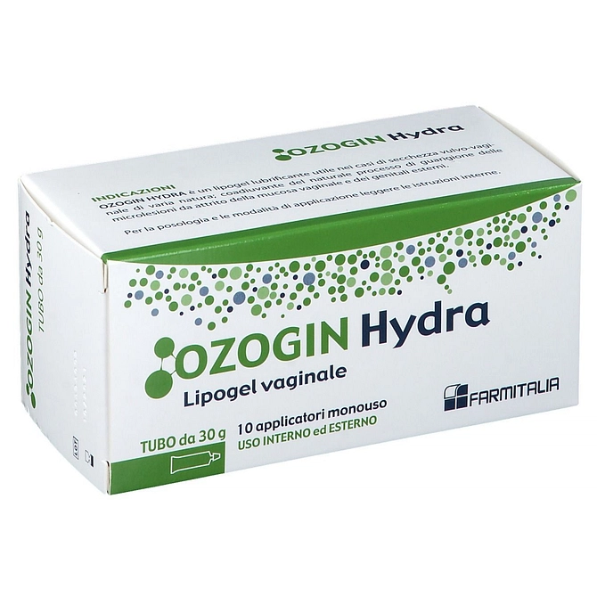 Lipogel Vaginale Ozogin Hydra 10 Tubi Monouso 30 G