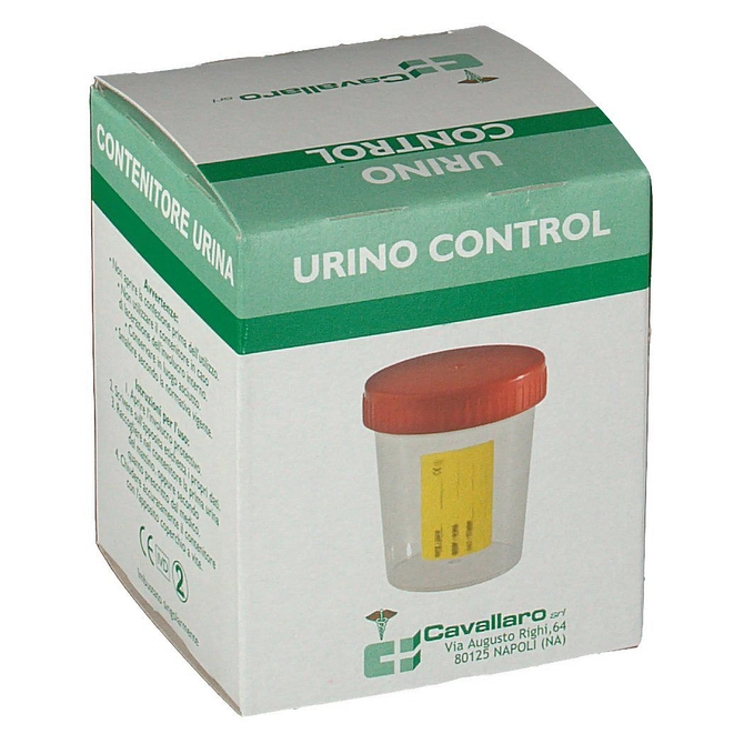 Contenitore Urina Curamed Con Tappo A Vite 120 Ml