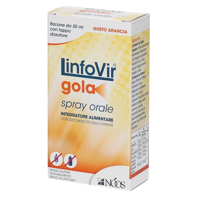 Linfovir Gola Soluzione Isotonica Spray 30 Ml