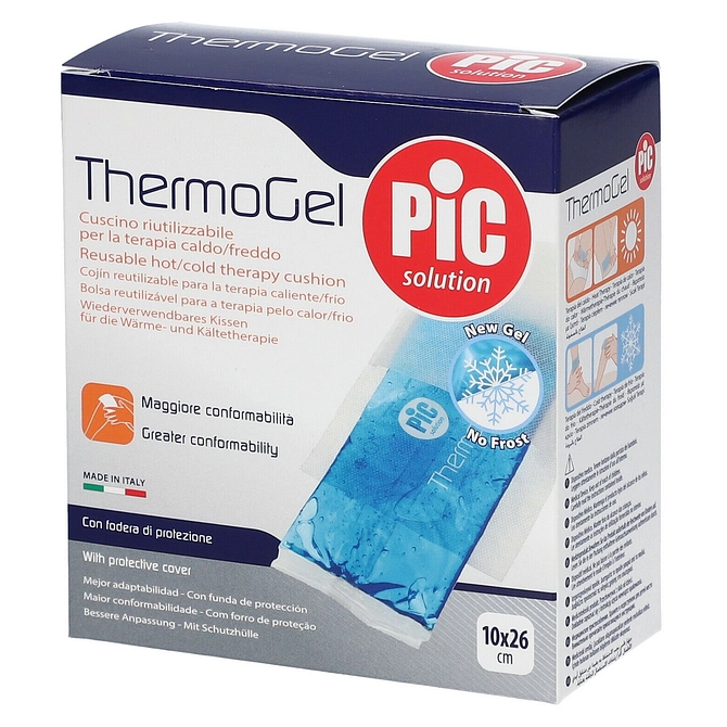 Cuscino Thermogel Comfort Riutilizzabile Per La Terapia Del Caldo E Del Freddo Cm 10 X26