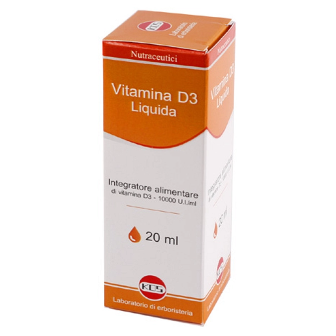 Vitamina D Liquida 20 Ml 10000 Ui/Ml
