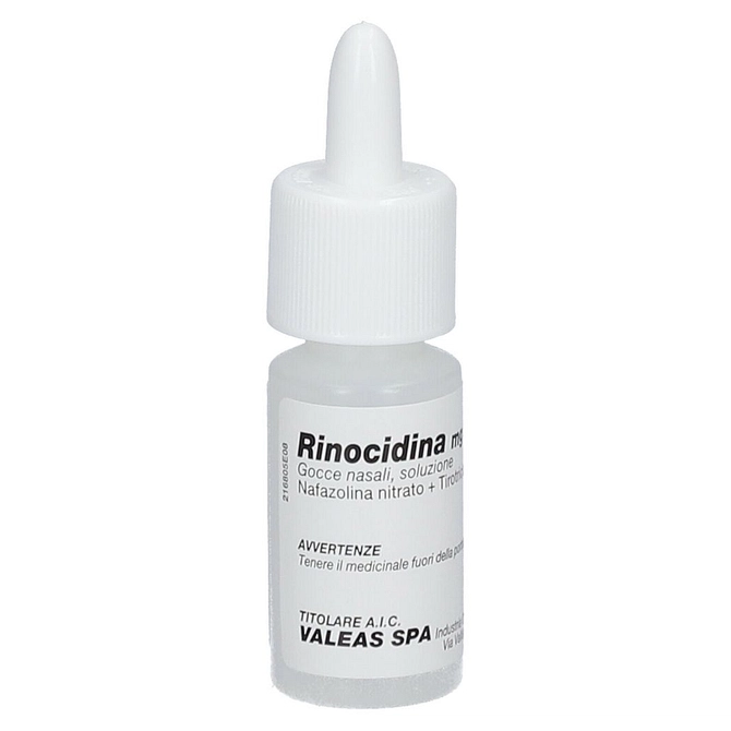 Rinocidina Gtt Rinol 5 Ml 7,5 Mg + 3 Mg