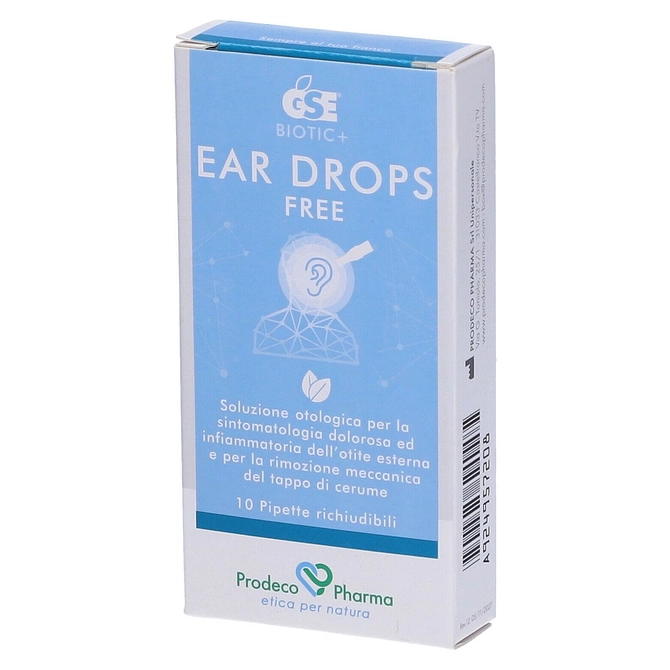 Gse Ear Drops Free 10 Pipette 0,3 Ml
