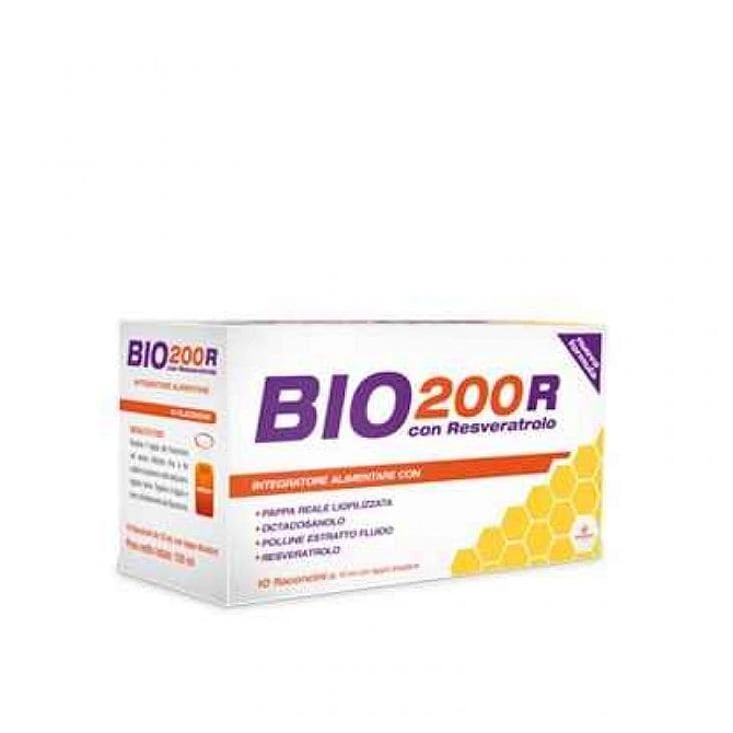Bio200 R Resveratrolo 10 Flaconcini 10 Ml