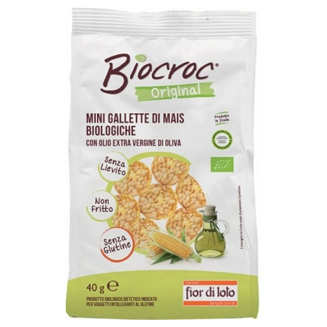Biocroc Mini Gallette Mais Bio 40 G