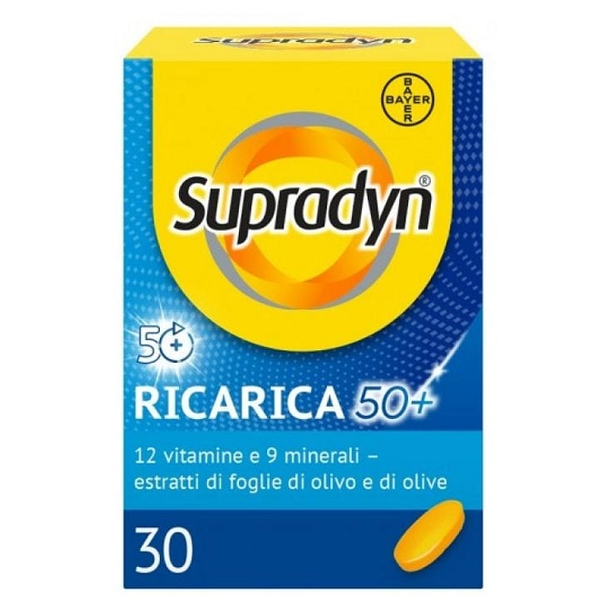 Supradyn Ricarica 50+ 30 Compresse Rivestite Promo