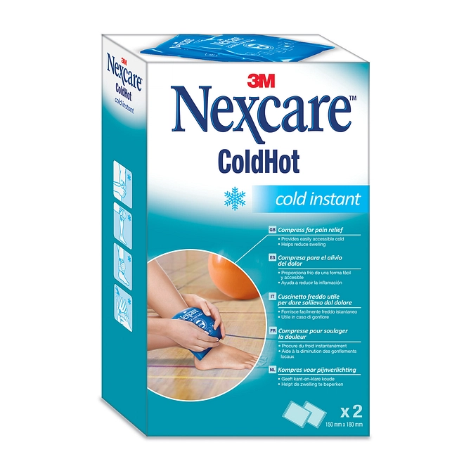 Nexcare Coldhot Cold Instant Ghiaccio Istantaneo Buble Pack