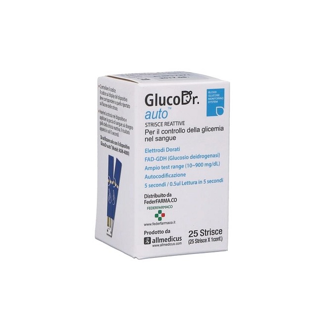 Gluco Dr Auto Glicemia 25 Strisce Profar
