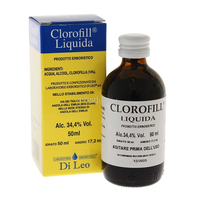 Clorofill Liquido 50 Ml Di Leo
