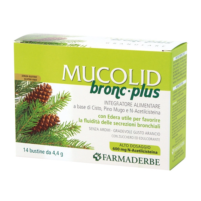 Mucolid Bronc Granulare 600 Plus 14 Bustine