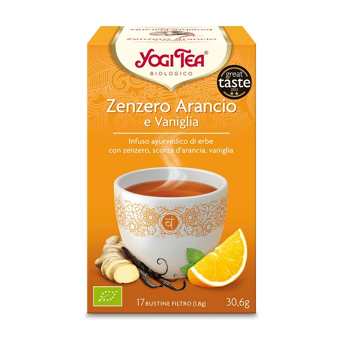 Yogi Tea Zenzero Arancia Vaniglia Bio 31 G