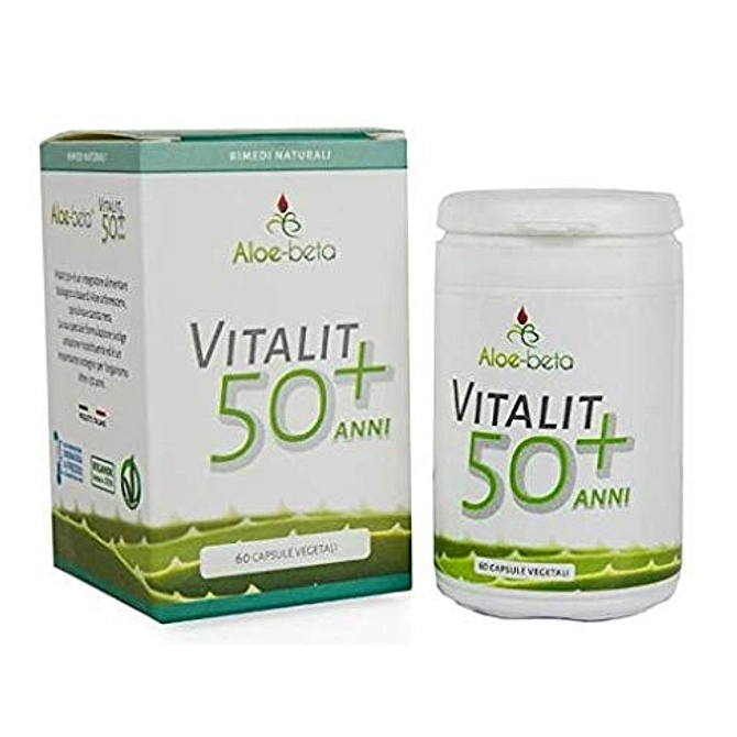 Aloe Beta Vitalit 50+ Anni 60 Capsule Vegetali