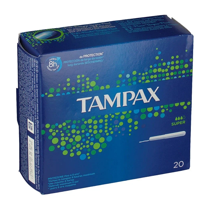 Tampax Blue Box Super 20 Pezzi