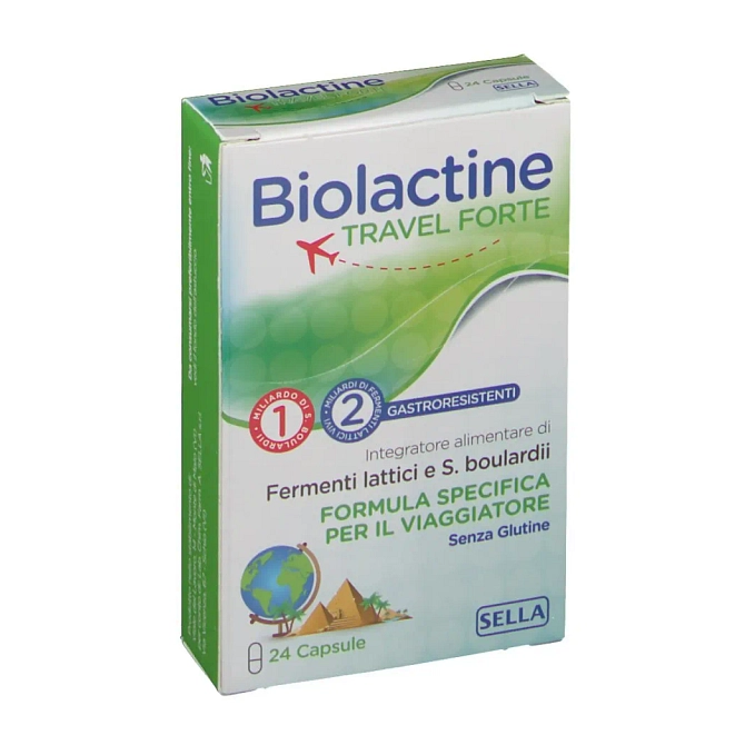 Biolactine Travel Forte 24 Capsule