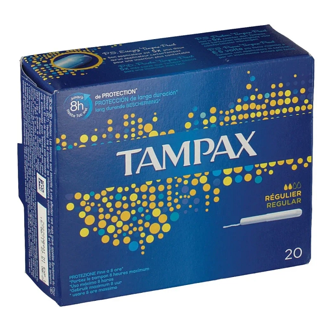 Tampax Blue Box Regular 20 Pezzi