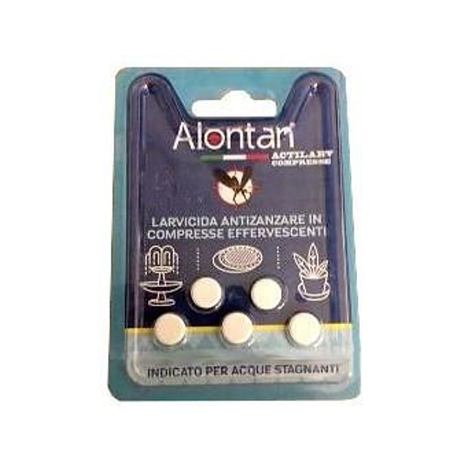 Alontan Actilarv Larvicida 2 Mg 5 Compresse Effervescenti