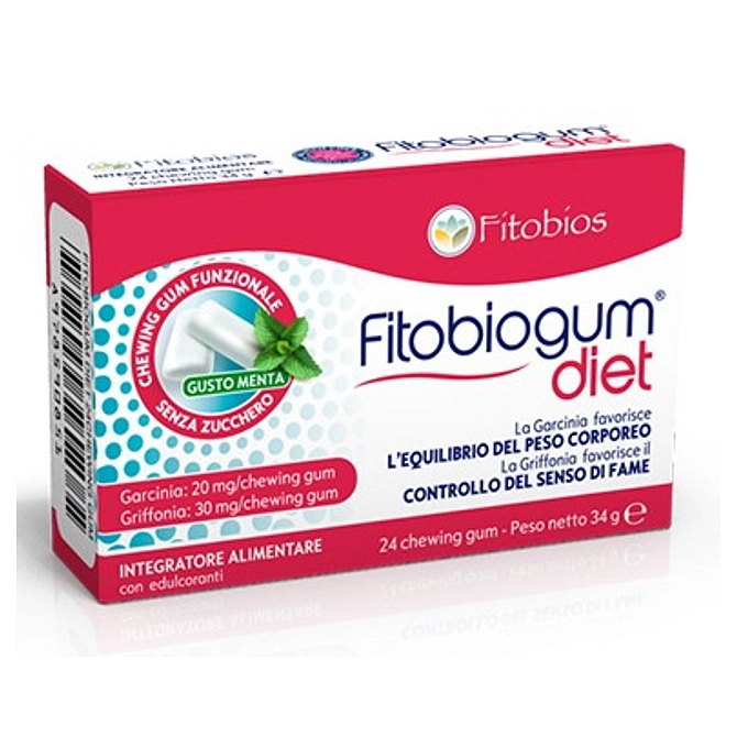 Fitobiogum Diet 24 Chewing Gum