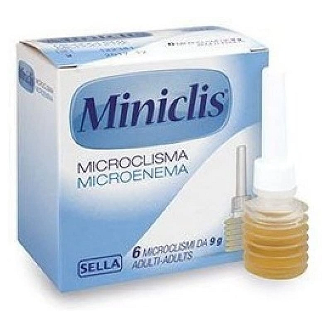 Miniclis Adulti 9 G 6 Microclismi Cl Ii