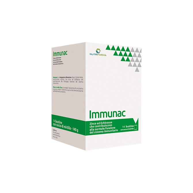 Immunac 14 Bustine 10 G Con Succo Di Mirtillo