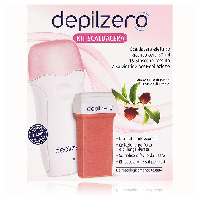 Depilzero Kit Scaldacera + Ricarica