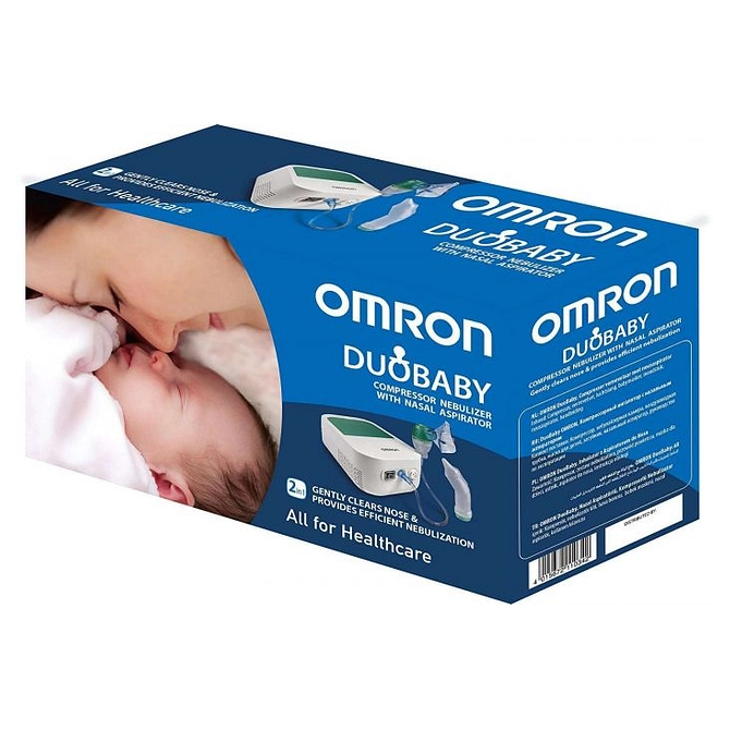 Nebulizzatore Omron Duo Baby Con Aspiratore Nasale