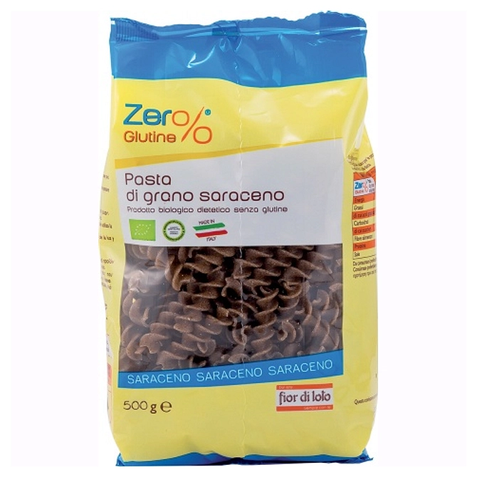 Zero% Glutine Fusilli Grano Saraceno Bio 500 G