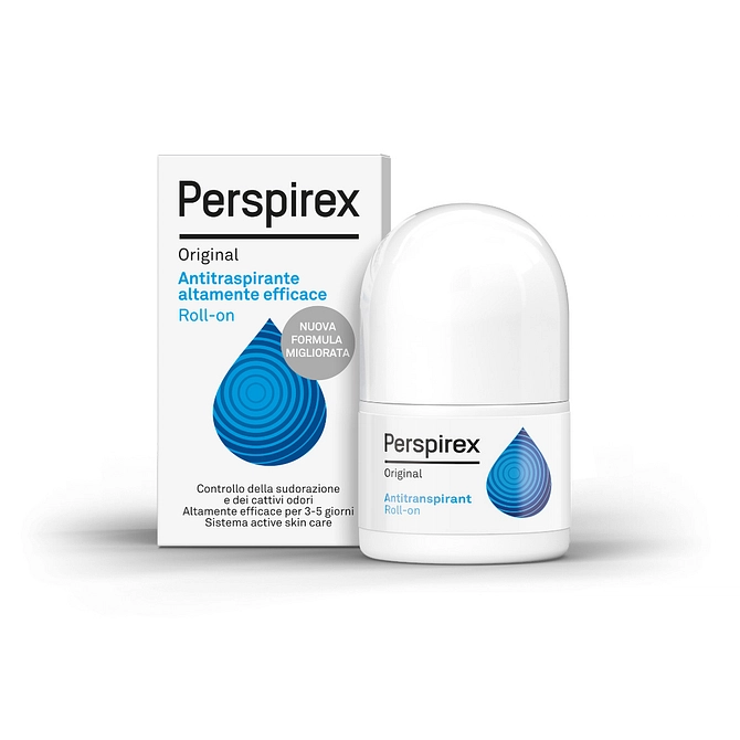 Perspirex Original Antitraspirante Roll On Deodorante Nuova Formula 20 Ml