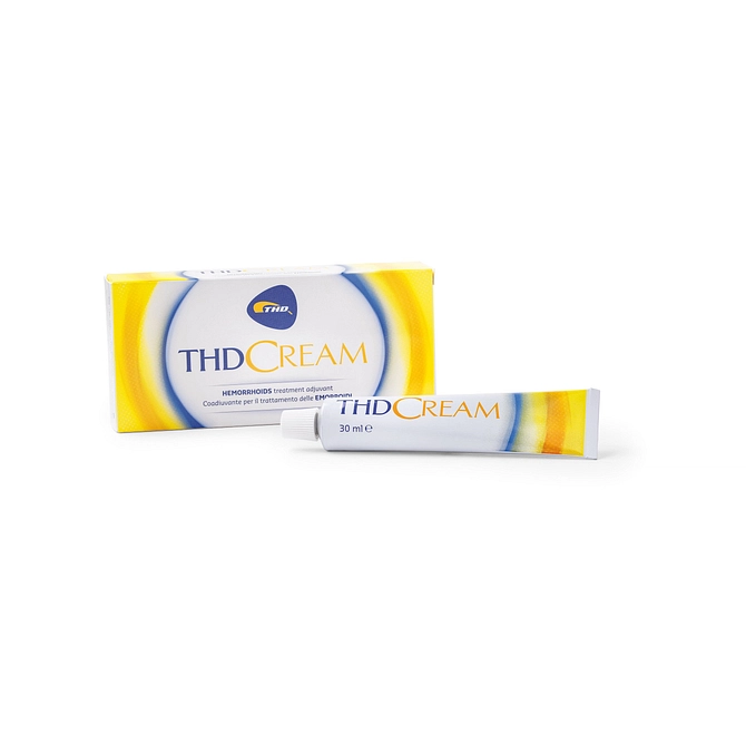 Thd Cream Crema Coadiuvante Per Il Trattameto Delle Emorroidi 30 Ml In Tubo Con Applicatore Rettale