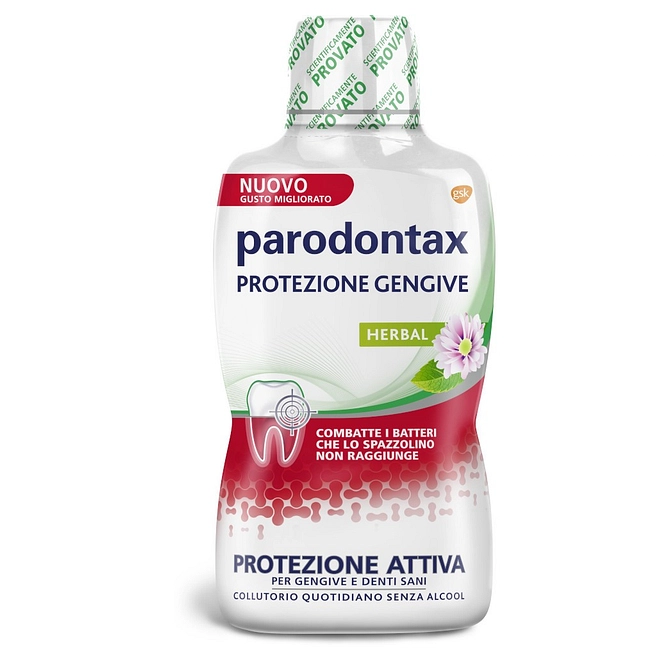 Parodontax Herbal Protezione Gengive Collutorio 500 Ml