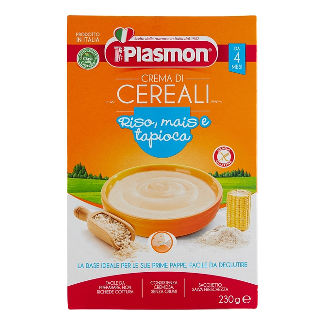 Plasmon Cereali Riso Mais Tapioca 230 G