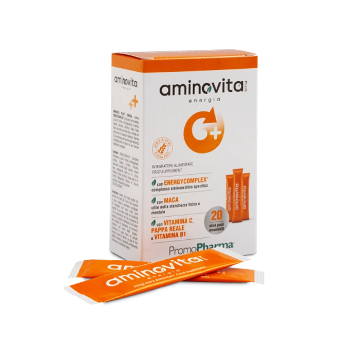 Aminovita Plus Energia 20 Stick Pack X 2 G