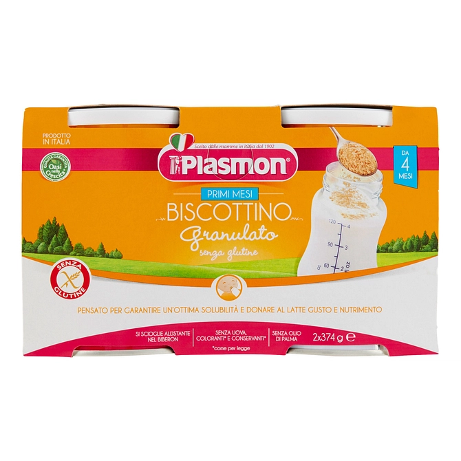 Plasmon Biscottino Granulato 2 X 374 G