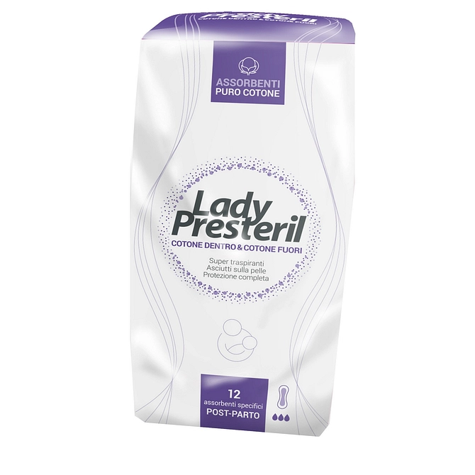 Lady Presteril Postparto 12 Pezzi